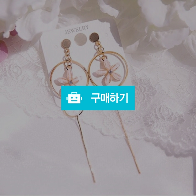 레이어 원 꽃잎 드롭 귀걸이 / charmant96님의 스토어 / 디비디비 / 구매하기 / 특가할인