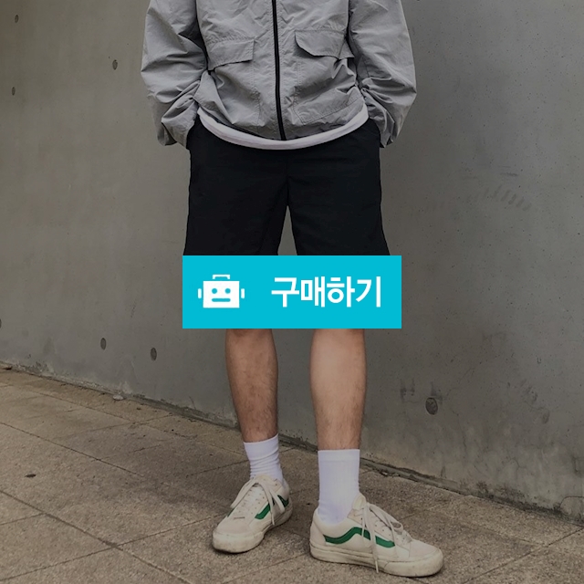 우븐 나일론 반바지 (블랙) / 우제스트 / 디비디비 / 구매하기 / 특가할인