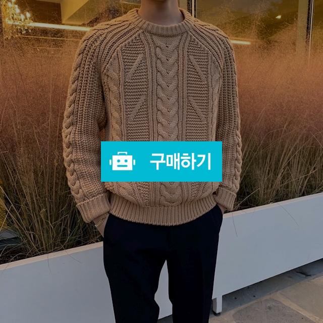 데일리 골지 패턴 꽈배기 니트 / 더달즈님의 스토어 / 디비디비 / 구매하기 / 특가할인