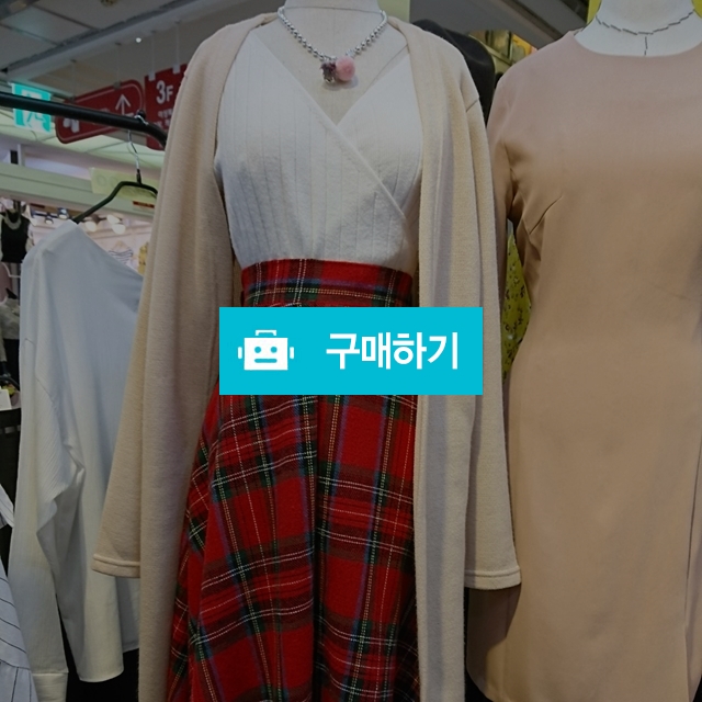 체크 언발 롱스커트 / ㅅㅡㅅ님의 스토어 / 디비디비 / 구매하기 / 특가할인