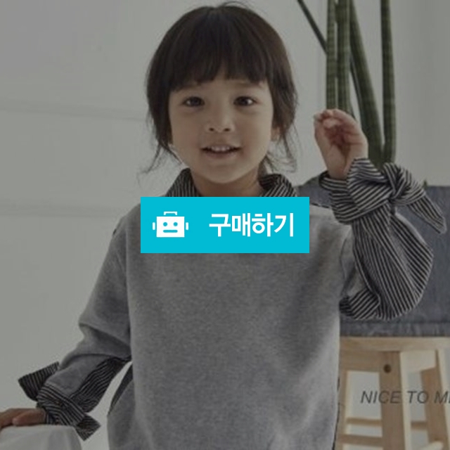 여아 소매 리본 맨투맨 [티바] / 이덕성님의 스토어 / 디비디비 / 구매하기 / 특가할인