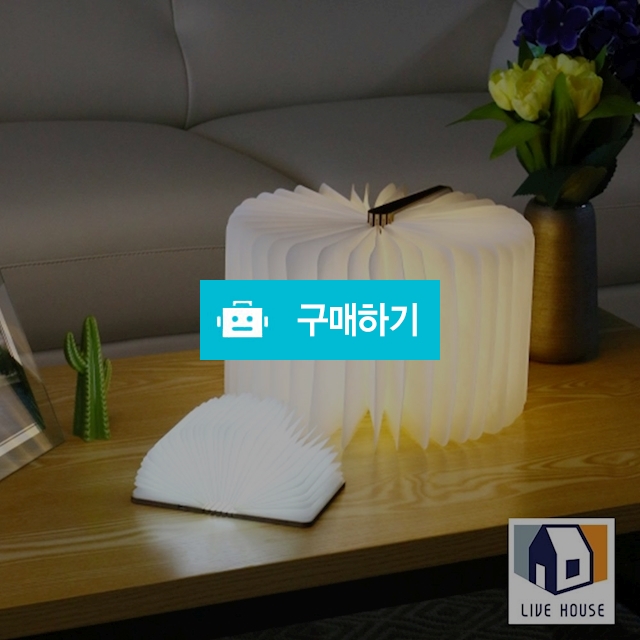 지식 LED 원목 책 무드등 조명 수면등 북 라이트 / 리브하우스님의 스토어 / 디비디비 / 구매하기 / 특가할인