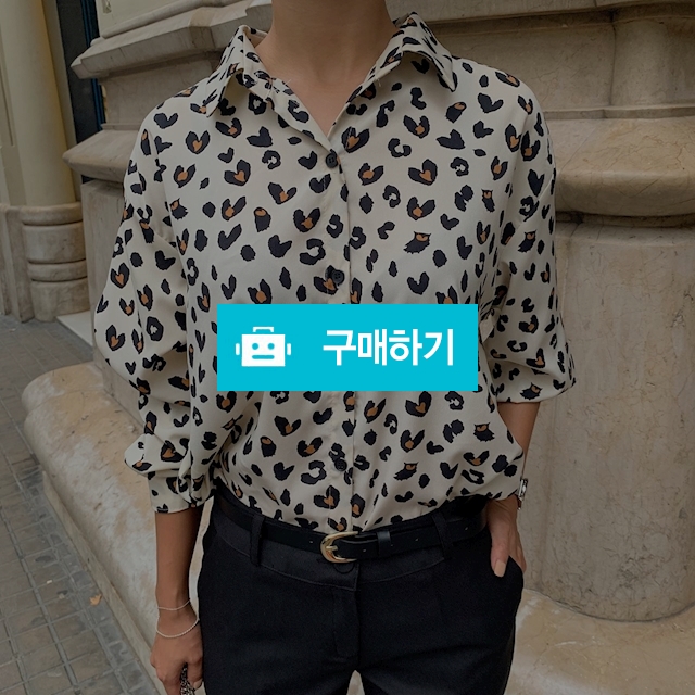 가을 베이직 레오파드 패턴 셔츠 / 비쇼님의 스토어 / 디비디비 / 구매하기 / 특가할인