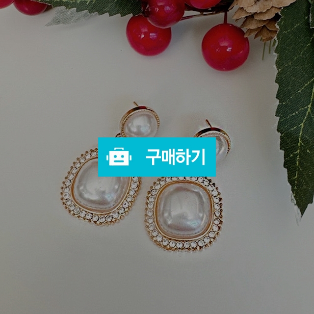율리아 진주 드롭귀걸이 실버 혼주 귀찌 은 명품귀걸이 / 슈에뜨지니 / 디비디비 / 구매하기 / 특가할인