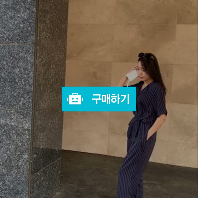 스트라이프 점프슈트 / 제니제이님의 스토어 / 디비디비 / 구매하기 / 특가할인