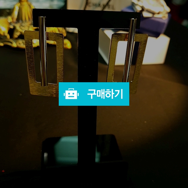 [핸드메이드]골드사각바 골드이어링 뿌링 / 민소영님의 스토어 / 디비디비 / 구매하기 / 특가할인