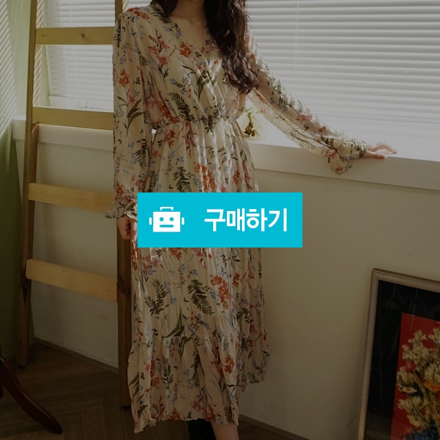 엘리먼 플라워 쉬폰 롱원피스 / 노마야님의 스토어 / 디비디비 / 구매하기 / 특가할인