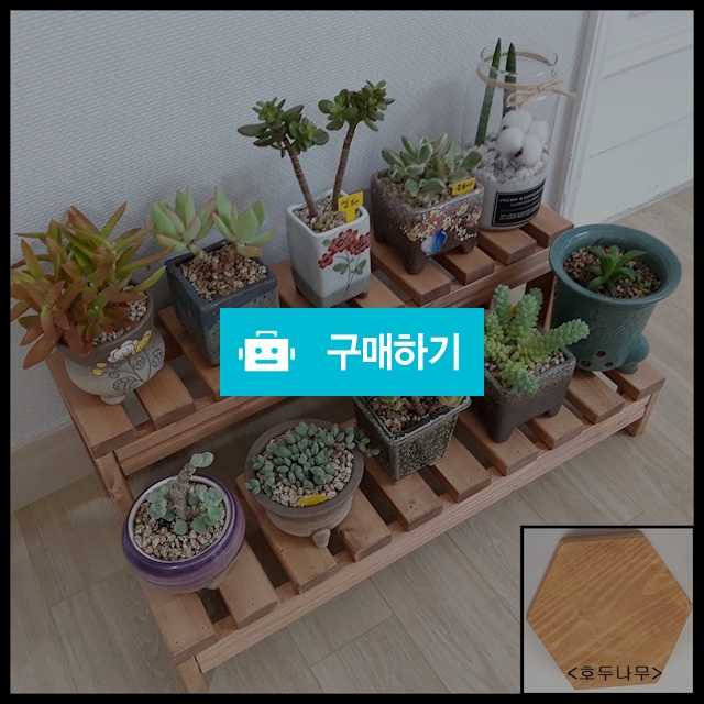 원목 화분 받침대 다육이 선반 진열대 정리대 1단 2단 다용도 / 와우리빙님의 스토어 / 디비디비 / 구매하기 / 특가할인