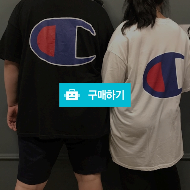 챔피온 빅사이즈 남여공용 오버핏 커플 박스 반팔티 / 발리엔티님의 스토어 / 디비디비 / 구매하기 / 특가할인