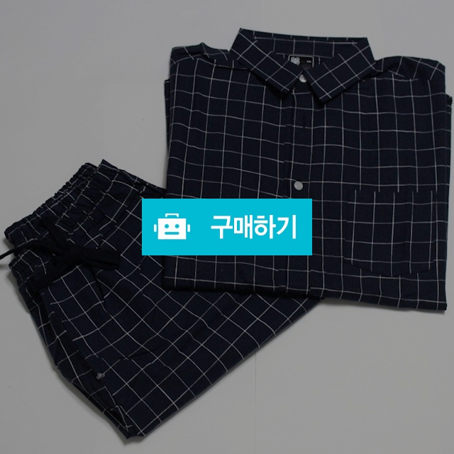 SOLD OUT [BIG SIZE] 체크 남방 세트 / 제주포인트님의 스토어 / 디비디비 / 구매하기 / 특가할인