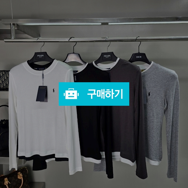 #폴로 랄프로렌 이중 실캣면 티셔츠 / 블랑국내 / 디비디비 / 구매하기 / 특가할인