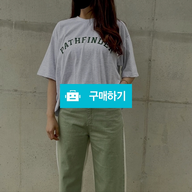 남녀공용 패스파인더 레터링 반팔 티셔츠  / 민클로즈 / 디비디비 / 구매하기 / 특가할인