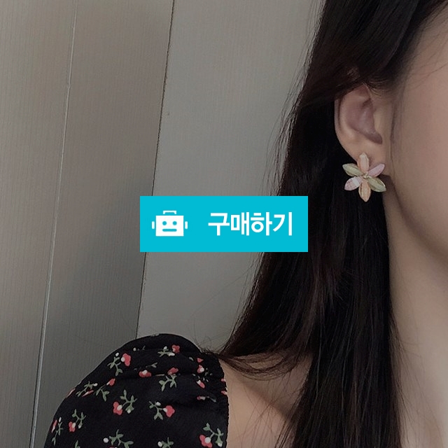 [HO]무지개 뾰족꽃 귀걸이[은침] / elrismall님의 스토어 / 디비디비 / 구매하기 / 특가할인