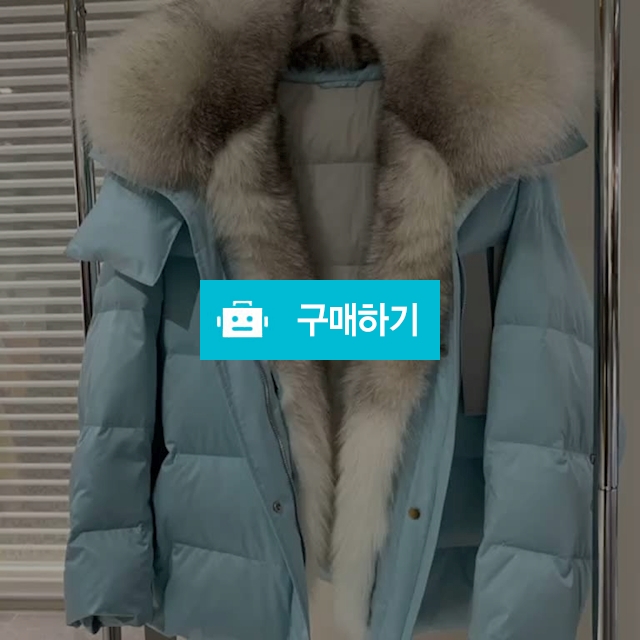 폭스퍼 카라 구스다운 패딩 / 모어클로딩 / 디비디비 / 구매하기 / 특가할인