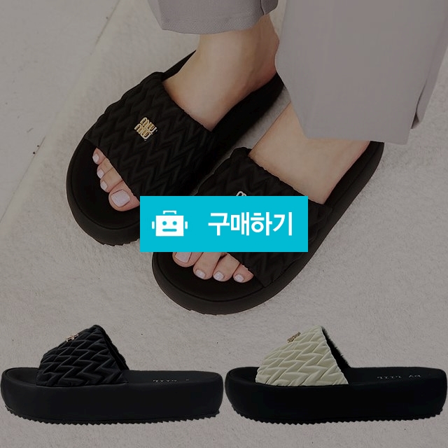 마리오탈라리코 금장패치 셔링패턴 키높이슬리퍼 4cm굽 통굽슬리퍼 여성슬리퍼 / 마리오탈라리코님의 스토어 / 디비디비 / 구매하기 / 특가할인