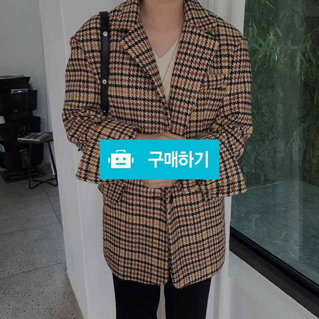빈티지 체크 울 자켓 2color / 남가영님의 스토어 / 디비디비 / 구매하기 / 특가할인