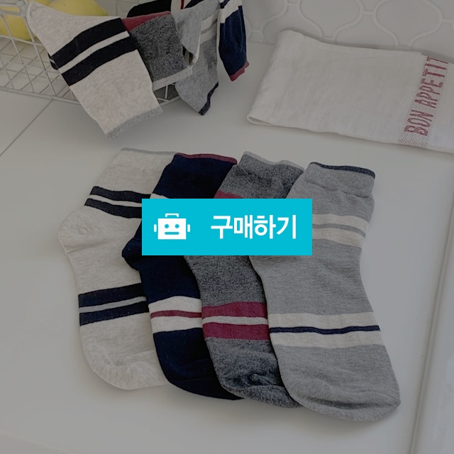 [당일출고] 8켤레 남성 단가라 중목양말 / 앤어바웃 / 디비디비 / 구매하기 / 특가할인