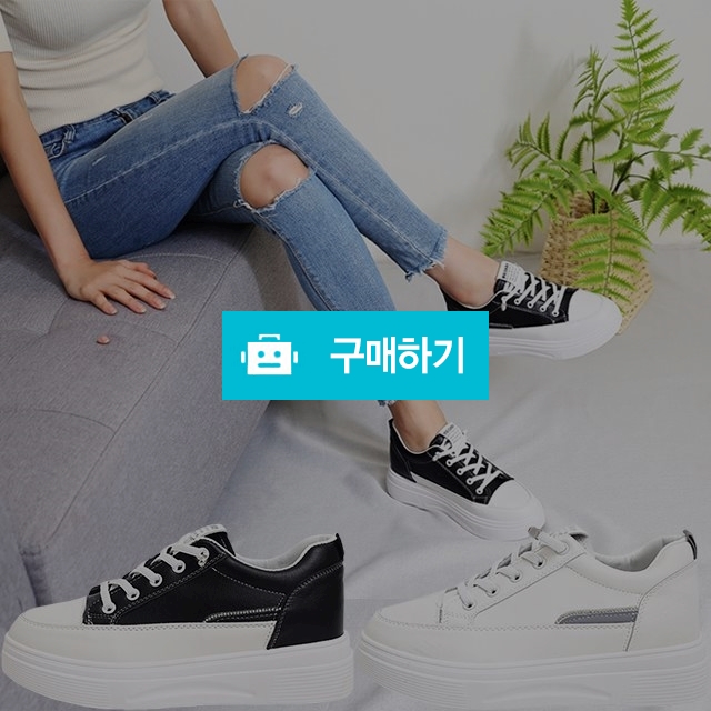 마리오탈라리코 비즈장식 밴딩 통굽 키높이스니커즈 5cm굽 여성스니커즈 통굽신발 / 마리오탈라리코님의 스토어 / 디비디비 / 구매하기 / 특가할인