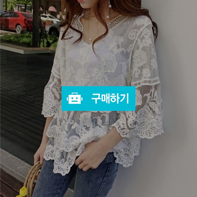 시스루 블라우스 / 장위동홍당무님의 스토어 / 디비디비 / 구매하기 / 특가할인