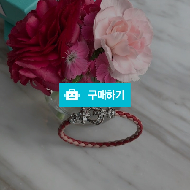스와로브스키 가죽배색팔찌 / 스윗은 / 디비디비 / 구매하기 / 특가할인