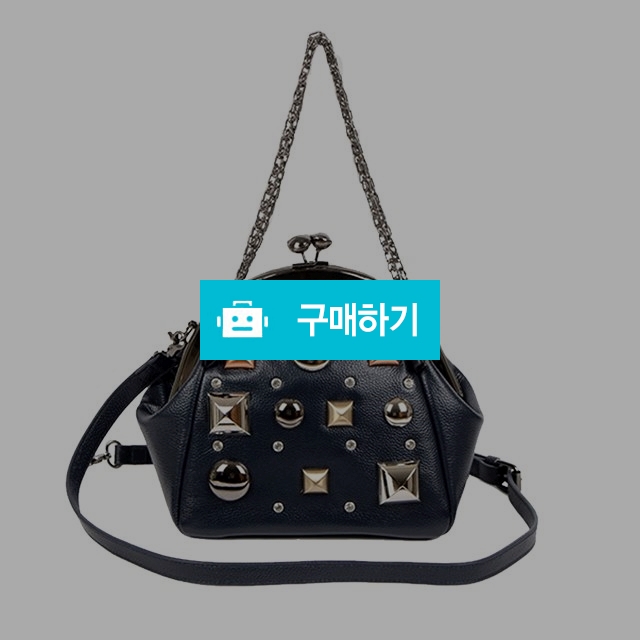 클락 소가죽 스터드 토트 크로스백  / 보르사디펠레 / 디비디비 / 구매하기 / 특가할인