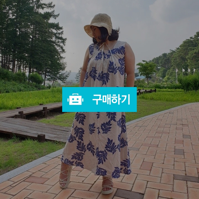 민소매 나뭇잎원피스 / 미쁜자매 / 디비디비 / 구매하기 / 특가할인