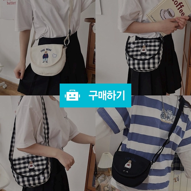 큐티베어 크로스백 여성 핸드폰가방 여자 여행용 휴대폰 미니 학생 데일리백 핸드백 / 슈에뜨지니 / 디비디비 / 구매하기 / 특가할인