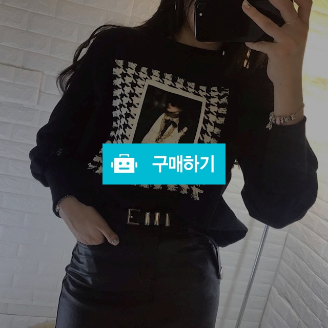 트위드 포인트패치 맨투맨 / 메이앤린 / 디비디비 / 구매하기 / 특가할인