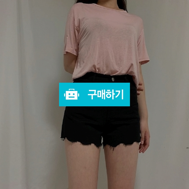 하이웨스트 4부 컷팅 숏팬츠 / 러브피기님의 스토어 / 디비디비 / 구매하기 / 특가할인