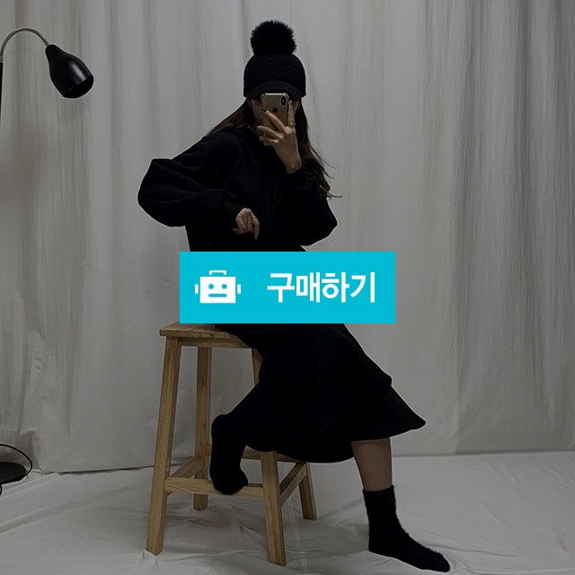 머메이드 무지 기모 후드 롱원피스 / 소이라인 / 디비디비 / 구매하기 / 특가할인