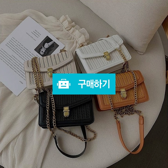 스퀘어 라탄 체인 크로스백 / 모드페이지 / 디비디비 / 구매하기 / 특가할인