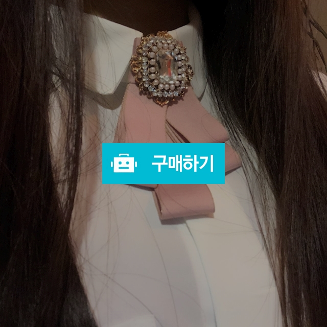 3color 카라 보석리본 브로치 (옷핀형) / 클래식체어님의 스토어 / 디비디비 / 구매하기 / 특가할인