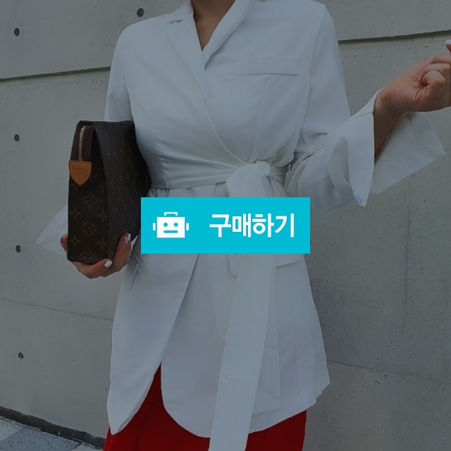 카라 리본 랩 하프 자켓 / 도브엘 / 디비디비 / 구매하기 / 특가할인