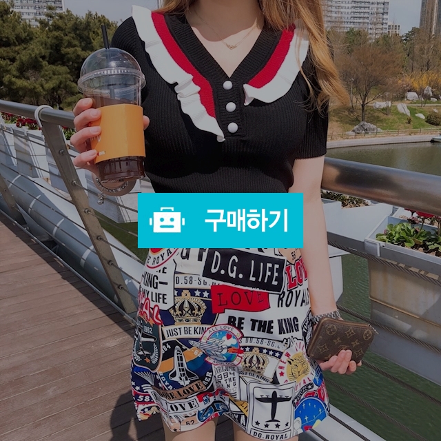골지프릴검정니트청순 / 서울도로시님의 스토어 / 디비디비 / 구매하기 / 특가할인