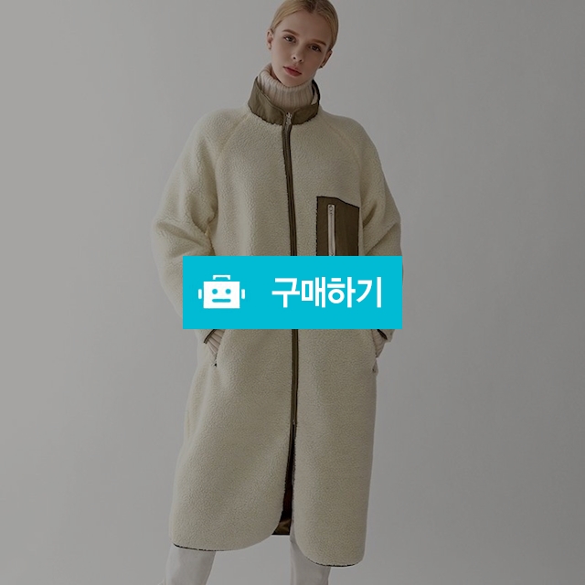 양면 배색 양털 뽀글이 덤블 후리스 롱 점퍼 / 쏘울미의 톡톡 스타일 / 디비디비 / 구매하기 / 특가할인