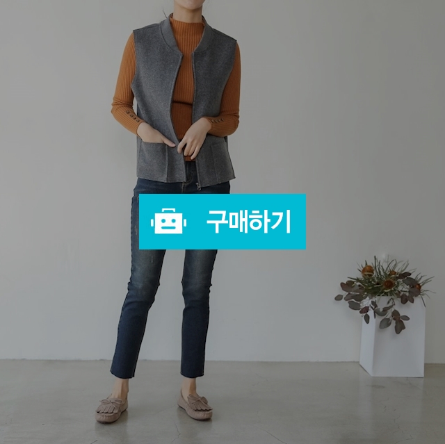 울루킹 기모 지퍼 언발런스 베스트 / 수오익환맘님의 스토어 / 디비디비 / 구매하기 / 특가할인