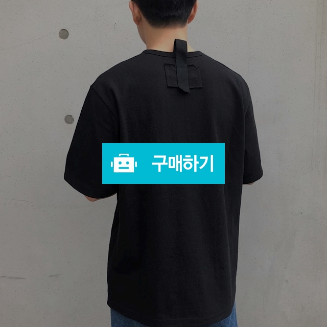 고리 디테일 T 셔츠 (블랙) / 우제스트 / 디비디비 / 구매하기 / 특가할인