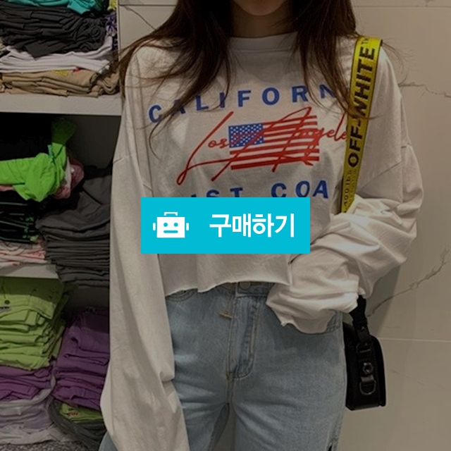 la 크롭티셔츠 / elcatfit / 디비디비 / 구매하기 / 특가할인