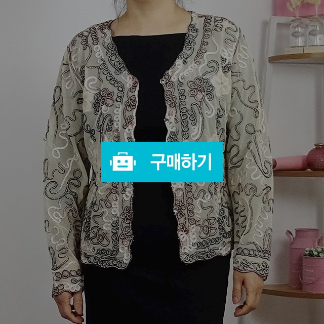 시스루 플라워 브라운 가디건 / 쁘레시오님의 스토어 / 디비디비 / 구매하기 / 특가할인