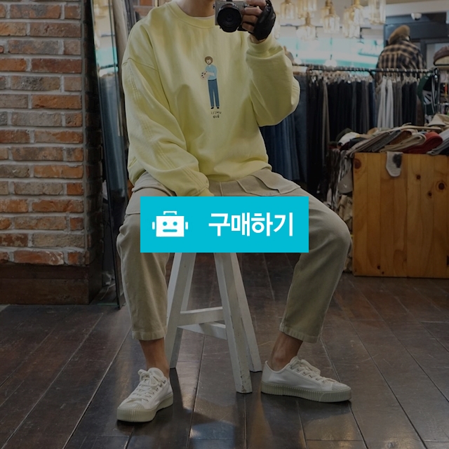아티스트 프린팅 오버핏 맨투맨 / 센남님의 스토어 / 디비디비 / 구매하기 / 특가할인