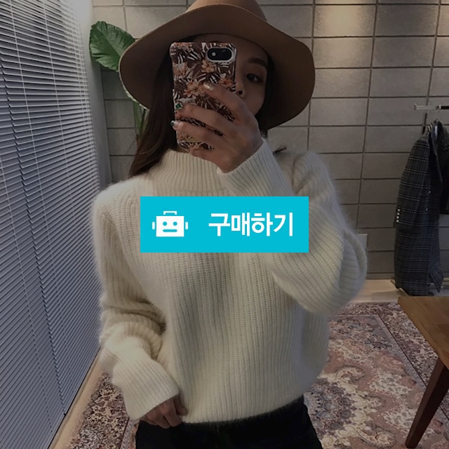 베이직 무지 반폴라 앙고라니트 / 캡티베이트님의 스토어 / 디비디비 / 구매하기 / 특가할인