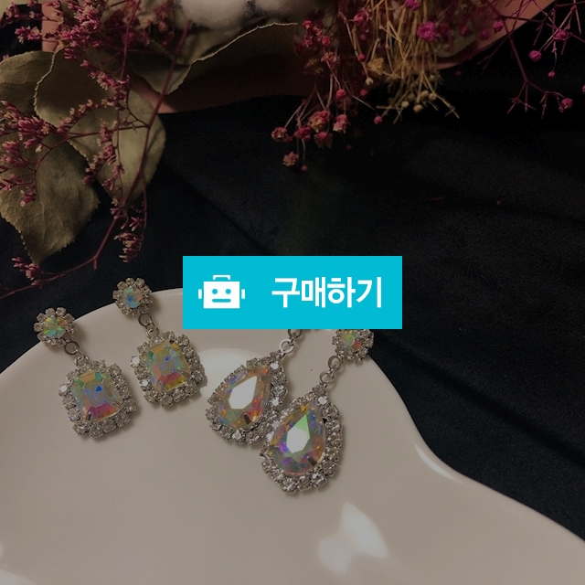 예쁜 스톤 보석 귀걸이 (은침) / 별링 / 디비디비 / 구매하기 / 특가할인