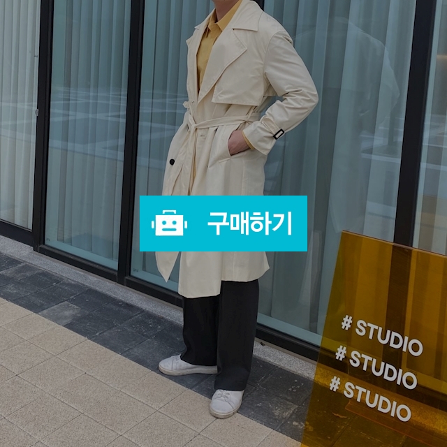 모어 루즈핏 트렌치 코트 남성 여성 남녀공용 5color / 옴므오브제 스토어 / 디비디비 / 구매하기 / 특가할인