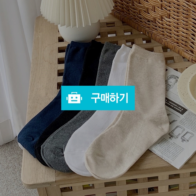 [당일출고] 10켤레 여성 4계절 베이직 장목양말 / 앤어바웃 / 디비디비 / 구매하기 / 특가할인