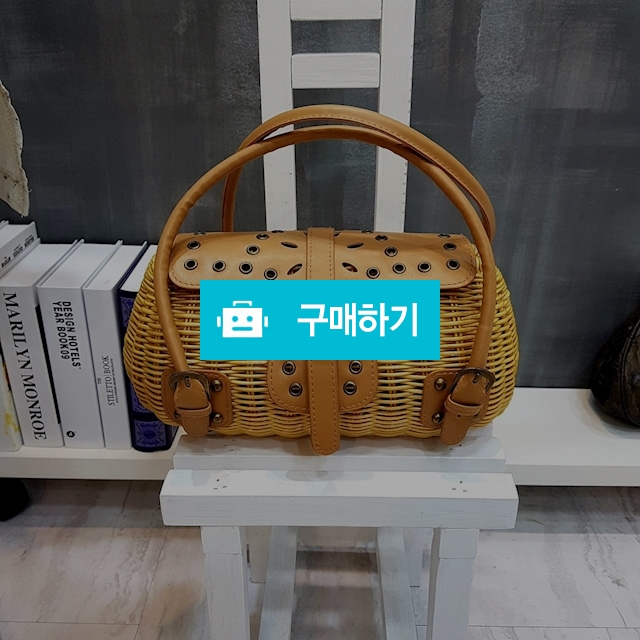 가죽 콤비 라탄백 / 비비언니님의 스토어 / 디비디비 / 구매하기 / 특가할인
