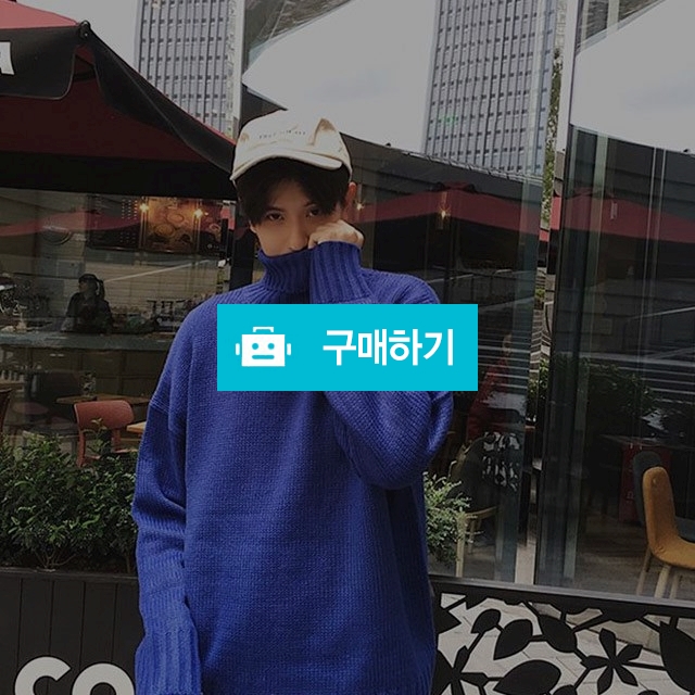 [루피옴므&특공대언니] 다크터틀넥니트 / 특공대언니n루피옴므 / 디비디비 / 구매하기 / 특가할인