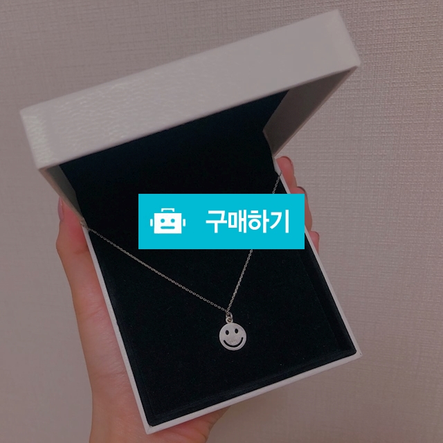 해피 스마일 목걸이 / 현퍼플 / 디비디비 / 구매하기 / 특가할인