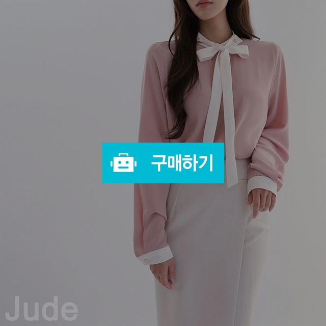 쿠그 리본넥 블라우스 (핑크 네이비)한정수량세일-무배 / 최저가공구마당 / 디비디비 / 구매하기 / 특가할인