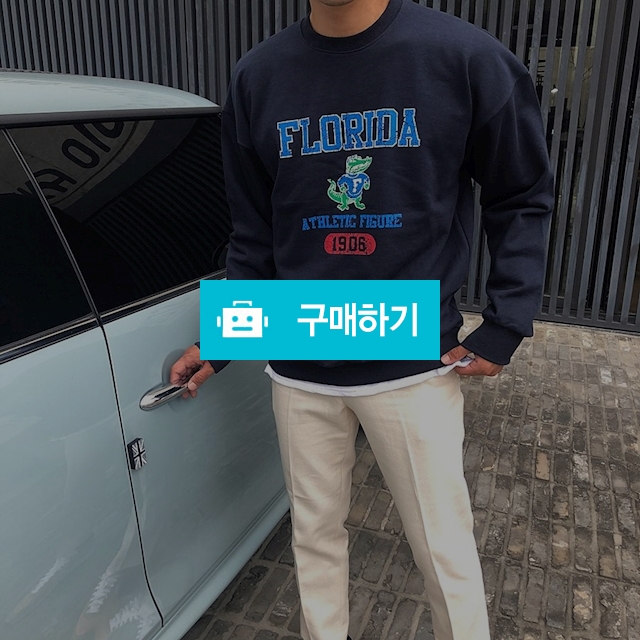 플로리다 악어 오버핏 맨투맨 4color / 블랑토 / 디비디비 / 구매하기 / 특가할인