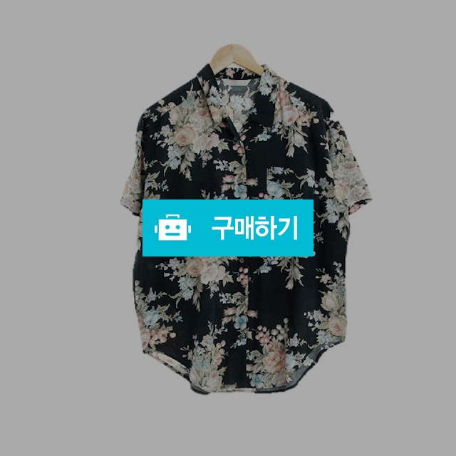 블랙 플라워반팔셔츠 / 수지네2 / 디비디비 / 구매하기 / 특가할인